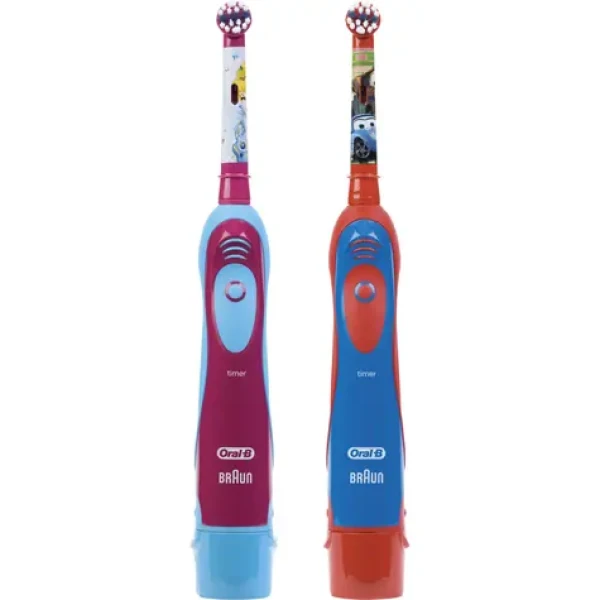 Oral-B Stages Power Kids D2 Cars / Elektrická detská zubná kefka / oscilačná / 1 režim / 2x AA batérie (293873)
