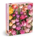 Galison Puzzle Pominuteľné tulipány