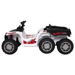 Mamido Detská elektrická štvorkolka Quad Sport TX ATV biela
