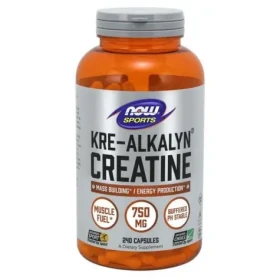 Kre-Alkalyn® Kreatín - NOW Foods (120 kaps.) (47809-1-120caps)