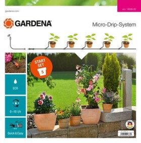 Gardena Micro-Drip Starter Set Flower Pots S - set na zavlažovanie črepníkov / 5 kusov (13000-20)