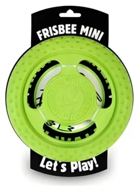 KIWI WALKER Frisbee zelená / Hračka pre psov / plávacie a lietacie / TPR pena / 22 cm (TPR-213)