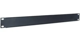 Intellinet čierna / Záslepka do 19" racku / 1U / 483x44,5x9 mm / oceľ (712675)