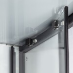 KERRA - Hydromasážny box Orion 90 čierna čierna 5907548123473