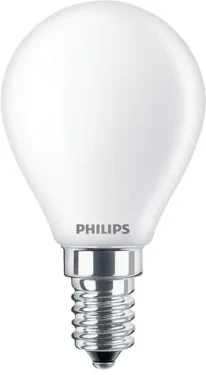 Philips CorePro LEDLuster P45 E14 6,5 W / LED žiarovka / 806lm / 2700K / matná (SKL000378518)