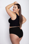 Flexi-One Plus Size Maxi Black - Julimex XXL/XXXL