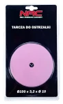 NAC Brúsny kotúč na brúsenie reťaze 100x10x3,2 mm / Pre ostričky reťazí (D100-F)