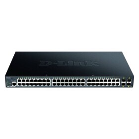 D-Link DGS-1250-52XMP/E sieťový switch RJ45 / SFP + 48 + 4 porty 176 Gbit/s funkcia PoE; DGS-1250-52XMP/E