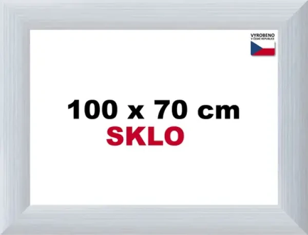 BFHM rám na puzzle Alaska strieborná