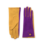 Art Of Polo Rukavice rk19287 Mustard/Purple UNI