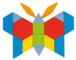 Goki Goki Skladacie puzzle - geometrické tvary