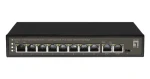LevelOne FGP-1031 / Switch / 8x Fast Ethernet PoE+ / 2x Gigabit / 120W / Unmanaged (FGP-1031)