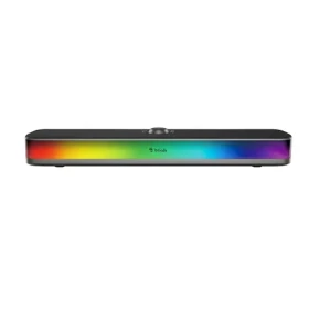 A4Tech BLOODY S10 čierna / herný soundbar / 2x 5W / Bluetooth / USB-C / RGB / mikrofón (S10-BK)