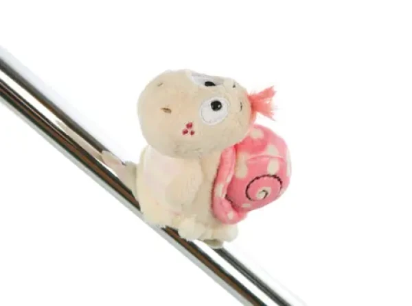 Nici magnetka Slimák 12cm ružová