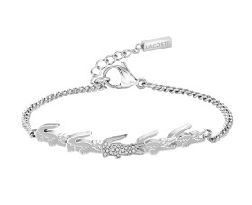 Lacoste Módny oceľový náramok pre ženy Crocodile 2040509