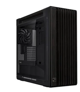 Asus PROART PA602 WOOD TG PWM čierna / E-ATX / 2x 200mm / 1x 140mm / bez zdroja / priehľadná bočnica (90DC00J0-B09010)