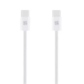 Obal:Me Super Fast USB-C/USB-C Pletený kábel 60W 1m White (57983125481)