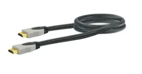 Schwaiger HDMI kábel čierna / Kábel HDMI / High Speed / Ethernet / pozlátené konektory / 1,5 m (HDM0150G063)