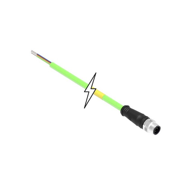 Molex upravený zástrčkový konektor pre senzory - aktory, 1300480297, 1 ks; 1300480297