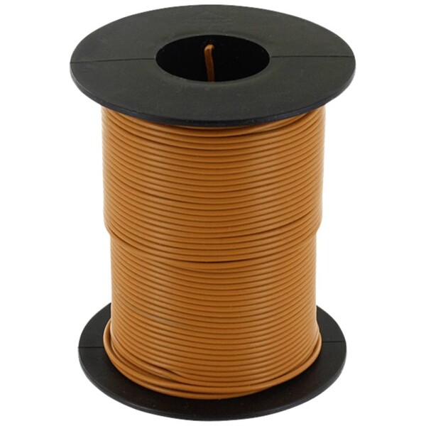 Econ connect KL025OR50 opletenie / lanko, 1 x 0.25 mm², oranžová, 50 m; KL025OR50