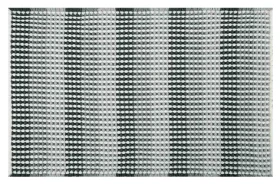 SPIRELLA CONE kúpeľňová predložka čierno-šedá / 75% polyester, 25% akryl / protišmyková / 50 x 80 cm