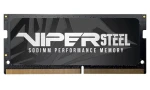 Patriot Viper Steel 32GB (1x32GB) 2666MHz / SO-DIMM / DDR4 / CL18 / Unbuffered / 1.2V (PVS432G266C8S)