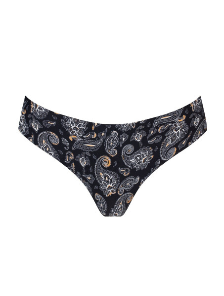 Julimex Simple Paisley Brasil nohavičky S-XL černý vzor XL