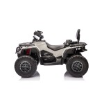 Mamido Detská elektrická štvorkolka Can-Am Outlander ATV 4x200W sivá