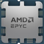 AMD AMD CPU EPYC 4124P (4C/8T) 3.8 GHz (5.1 GHz Turbo) Tray Sockel AM5 TDP 65W