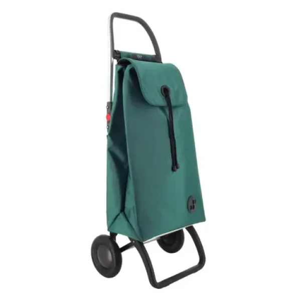 Rolser I-Max MF 2 Logic tyrkysová / Nákupná taška na kolieskach / skladacia / objem 43 l / nosnosť 40 kg / Macrofibra