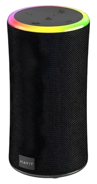 Havit SK833BT čierna / Prenosný Bluetooth reproduktor / 2x 10W / Bluetooth 5.3 / IPX6 (SK833BT)