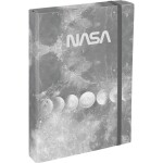 BAAGL Dosky na školské zošity A4 Jumbo Nasa Grey / 23x32x4 cm (A-34129)