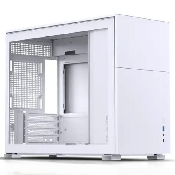 Jonsbo D31 TG biela / mATX / 1x USB-A 3.2 / 1x USB-C 3.2 / bez zdroja / priehľadná bočnica (D31 STD WHITE)
