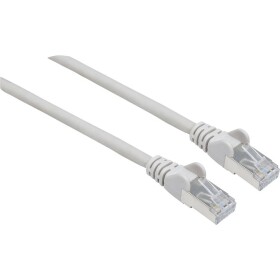 Intellinet 740678 RJ45 sieťové káble, prepojovacie káble CAT 6A S/FTP 1.00 m sivá fóliové tienenie, tienenie pletivom, tienený, bez halogénov 1 ks; 740678
