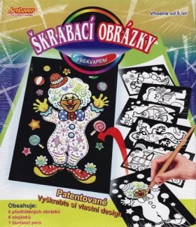 ARTLOVER Škrabacie obrázky s prekvapením
