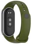 Beline Simple zelená / Remienok / silikónový / pre XIAOMI Mi Band 8, 9, 10