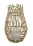 Hanko MAURITIUS ratan / Solárna lampáš / Fringe Style / solárna sviečka (HK-SL612-JA-8)