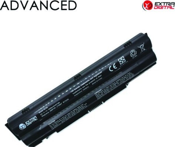 Extra Digital Nešiojamo kompiuterio baterija DELL JWPHF, J70W7, R795X, 7800mAh, Advanced