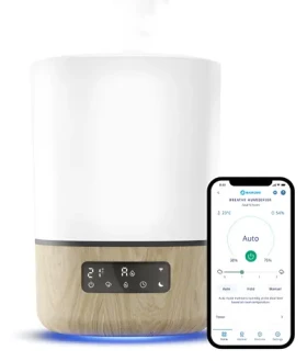 Maxi-Cosi biela / Zvlhčovač vzduchu / 3,8 l / WiFi / difuzér esenciálnych olejov (3106101000MC)