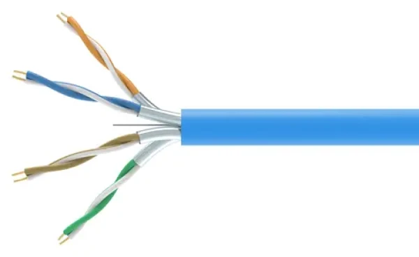Equip modrá / Inštalačný kábel / Cat6A U/FTP / 305 m / LSZH / Dca (404546)