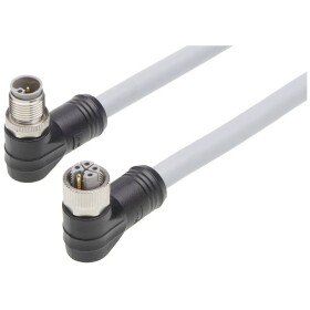 Molex upravený zástrčkový konektor pre senzory - aktory, 1205010125, piny: 5, 1 m, 1 ks; 1205010125