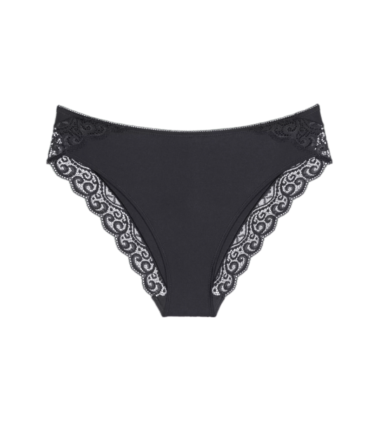 Dámske nohavičky Amourette Tai - BLACK - black 0004 - TRIUMPH BLACK 44