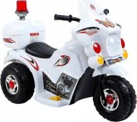 Lean Toys elektrická motorka LL999 biela