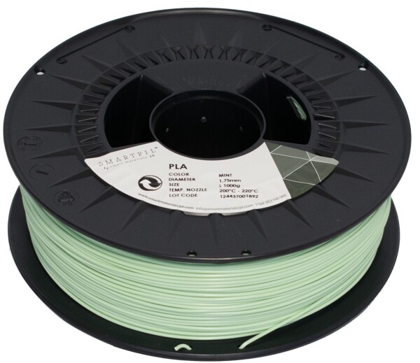 Smartfil PLA filament pastelovo zelený MINT 1,75 mm 1 kg