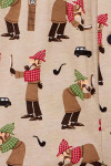 Pánske šortky 011/163 Classic plus - CORNETTE Béžová 3XL