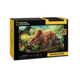 CubicFun Puzzle 3D triceratops