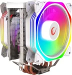 Rampage Octagon C60 biela / Chladič CPU / 2x 120mm / TDP 180W / 29 dB / 1800 ot./min / Intel + AMD (OCTAGONC60-WHITE)