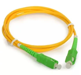 MicroConnect SC/ APC-SC/ APC 15m žltá / Optický kábel / OS2 / Singlemode / Simplex (FIB884015)