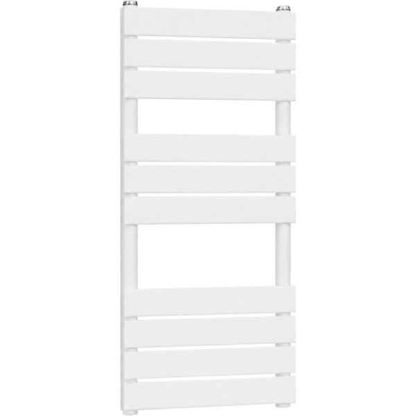 CERANO - Koupelnový radiátor Claude - boční připojení - 480 W - bílá lesklá - 1000x500 mm CER-393072