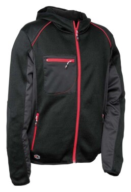 Bunda Cofra UCHAMI Farba: Čierna/ Červená, Veľkosť: 3XL (V376_0_05_3XL)